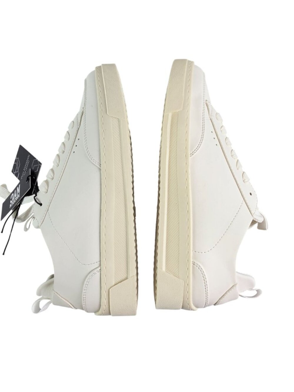 Madden NYC Markk Sneakers Mens 7 White Platform Court Lace Up Shoes New In Box - Picture 11 of 12